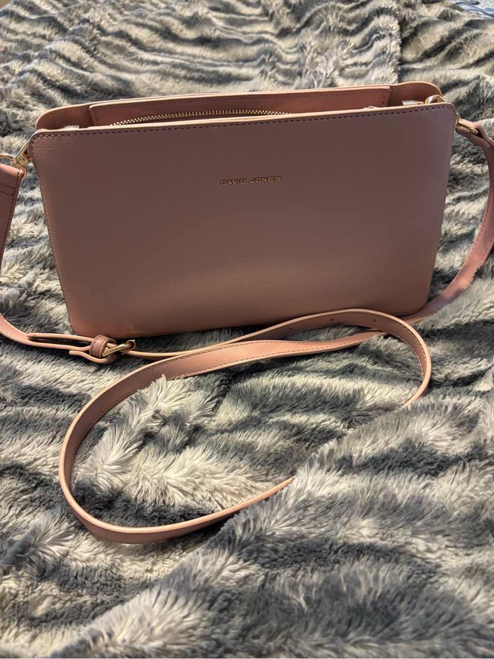 Blush Pink Crossbody Bag